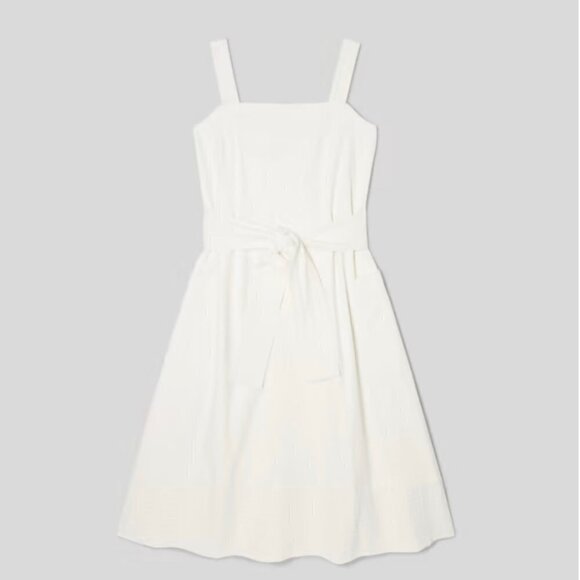 Everlane | The Organic Cotton Herringbone Dress - Picture 10 of 10